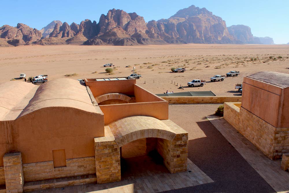 Besucherzentrum Wadi Rum Visitor Center Jordanien und der Al Hijaz Zug www.gindeslebens.com